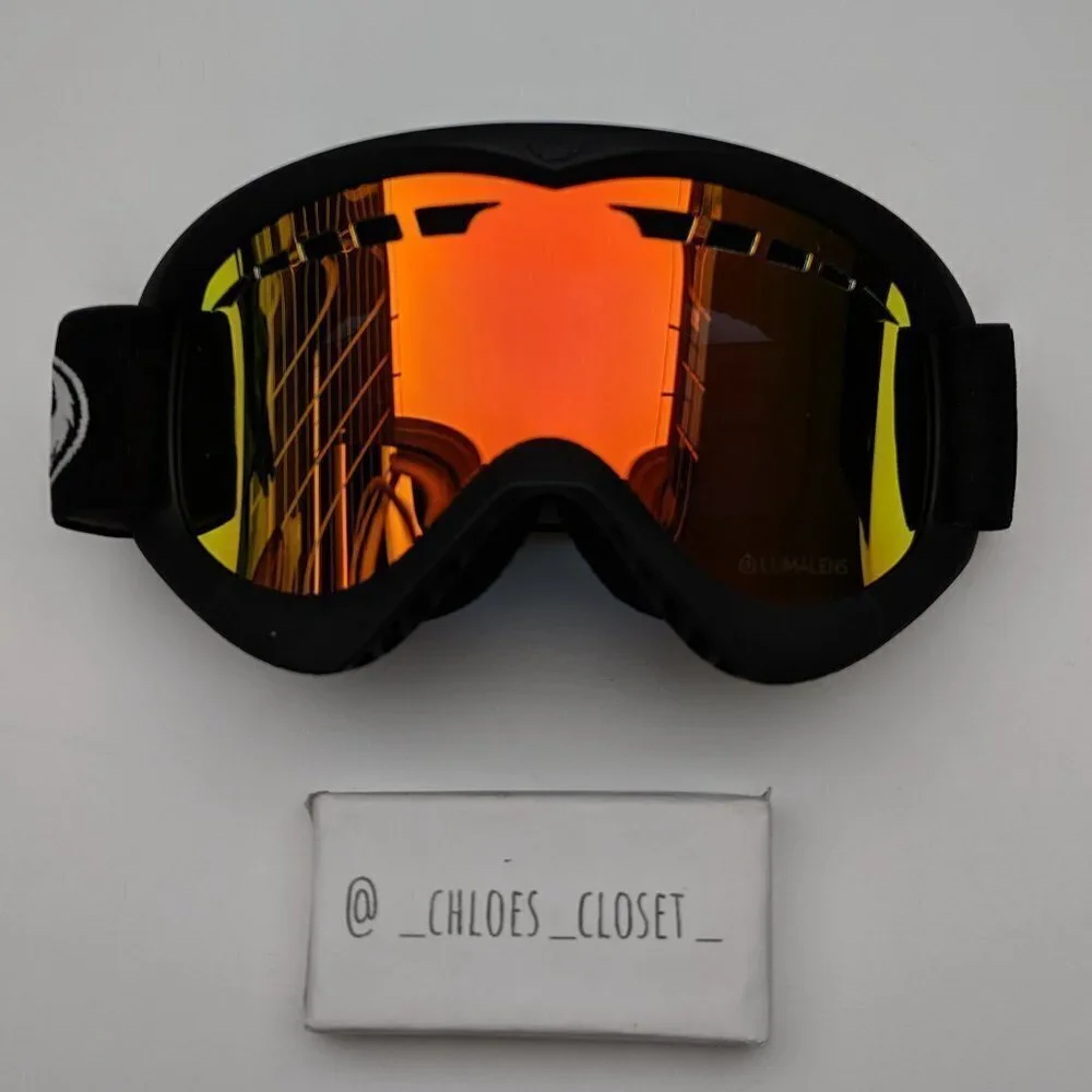 🕶️Oakley Dragon Alliance DX Black Ski Kids Goggles /Q604🕶️